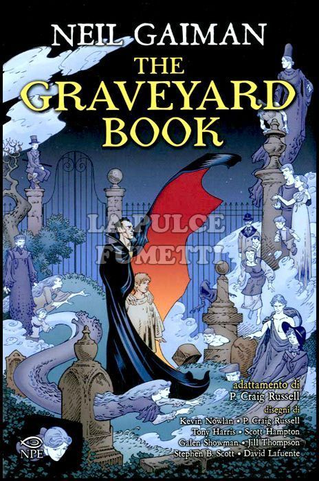 NEIL GAIMAN - THE GRAVEYARD BOOK - CARTONATO